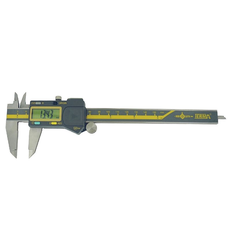 کولیس دیجیتال ضد آب ترما مدل cda100 150 گستره 0 150 میلی متر