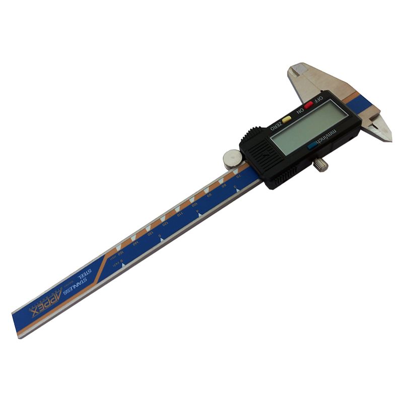 کولیس دیجیتالی اپکس مدل  m00n   012 گستره 0 150 میلی متر