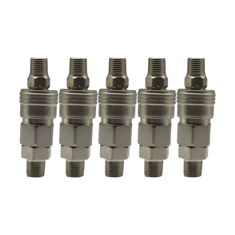 کوپلینگ تانوس مدل yp 20sm pm 1_4 مجموعه 5 عددی