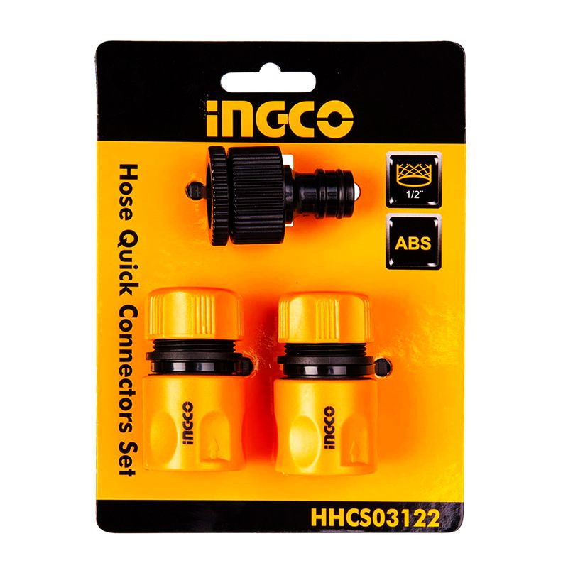 کوپلینگ شلنگ آب اینکو مدل hhcs 03122 مجموعه 3 عددی