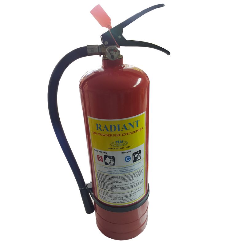 کپسول آتش نشانی رادیانت مدل fml 4kg وزن چهار کیلوگرم