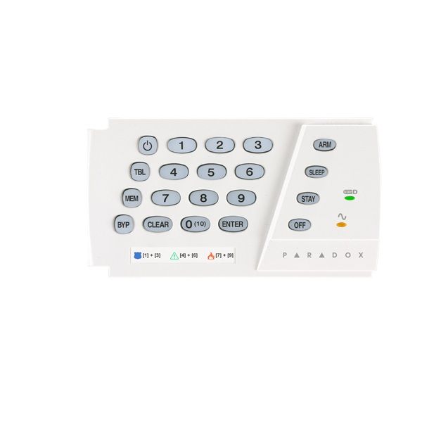 کیپد سیستم امنیتی پارادوکس مدل k636