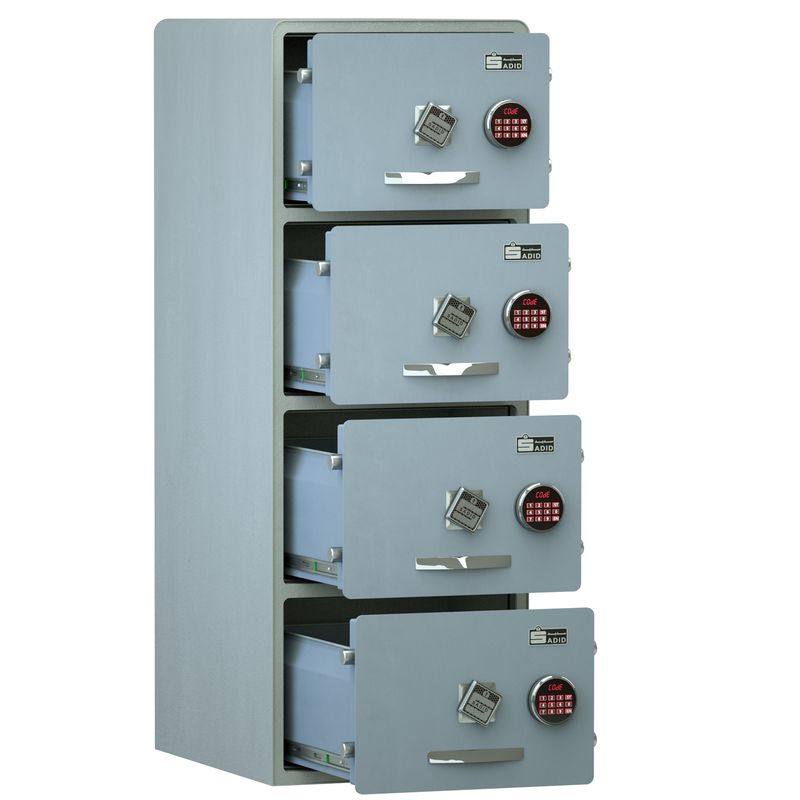 گاوصندوق الکترونیکی سدید مدل فایل 4 کشو 1400proac