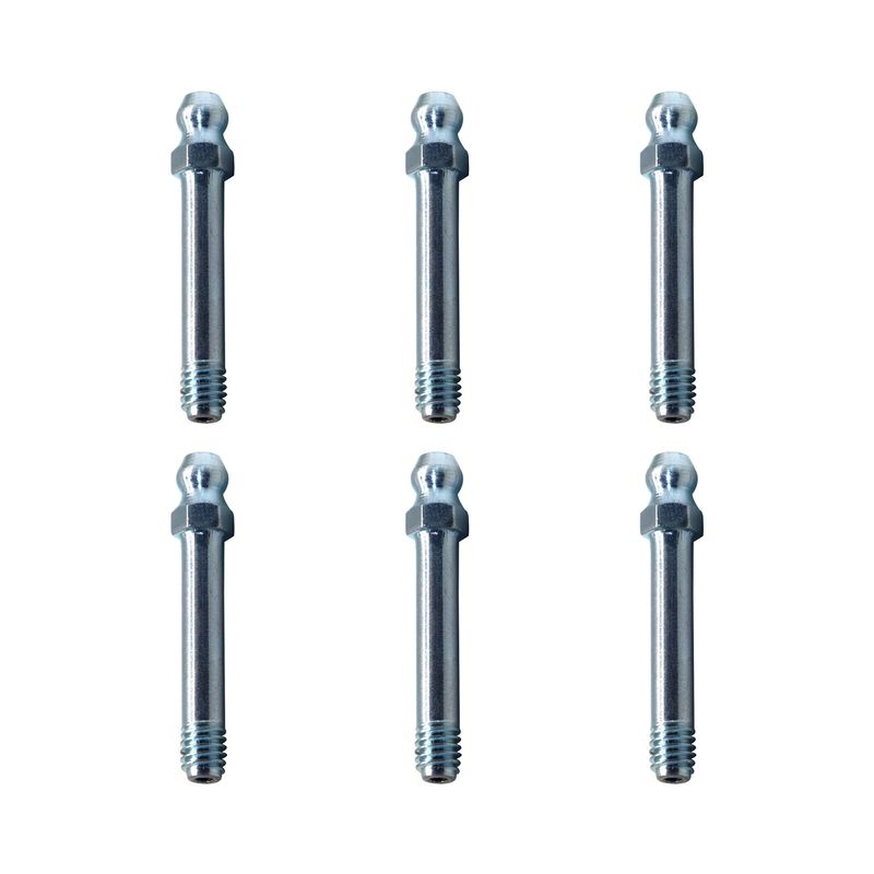 گریس خور مدل m6 0 long type سایز 6 میلیمتر بسته 6 عددی