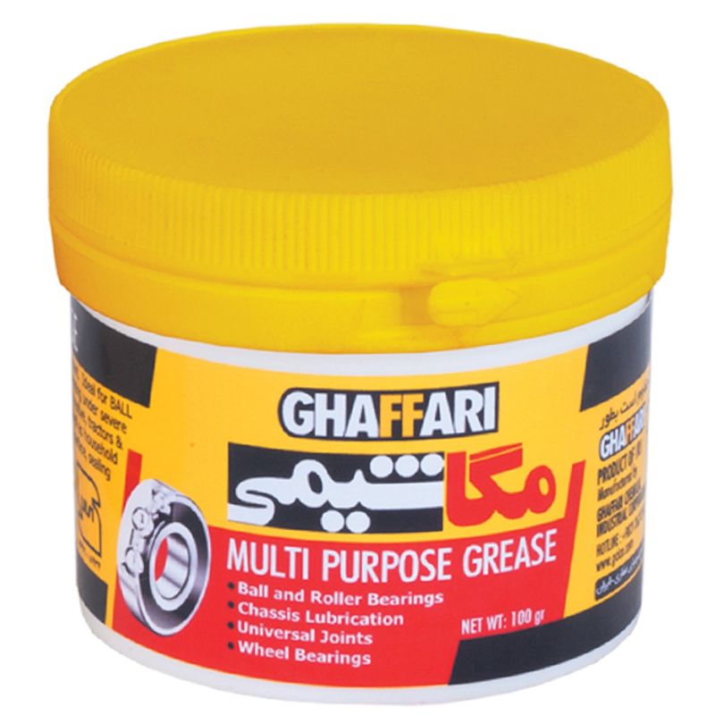 گریس سیلیکونی غفاری مدلall purpose ظرفیت 100 گرمی