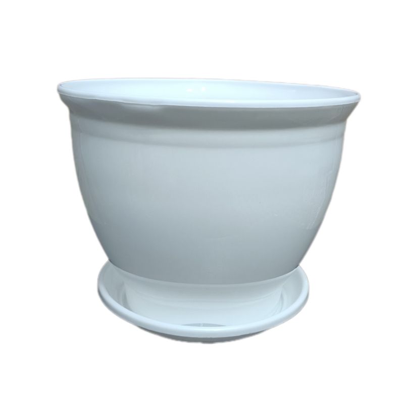 گلدان مدل گرد پلاستیکی کد 25cm
