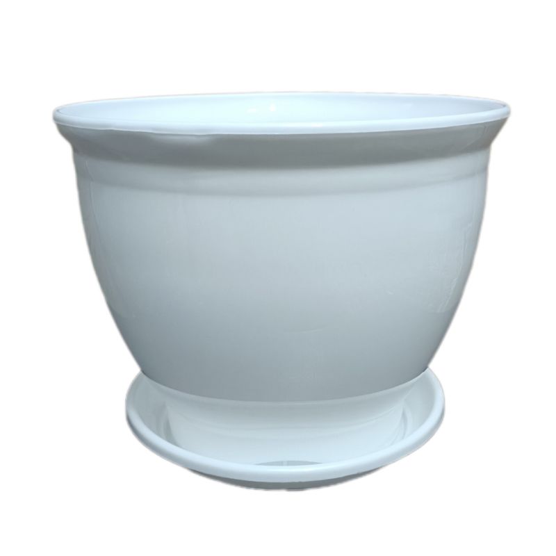 گلدان مدل گرد پلاستیکی کد 30cm