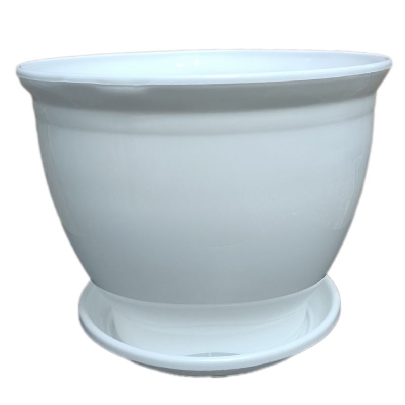 گلدان مدل گرد پلاستیکی کد 35cm