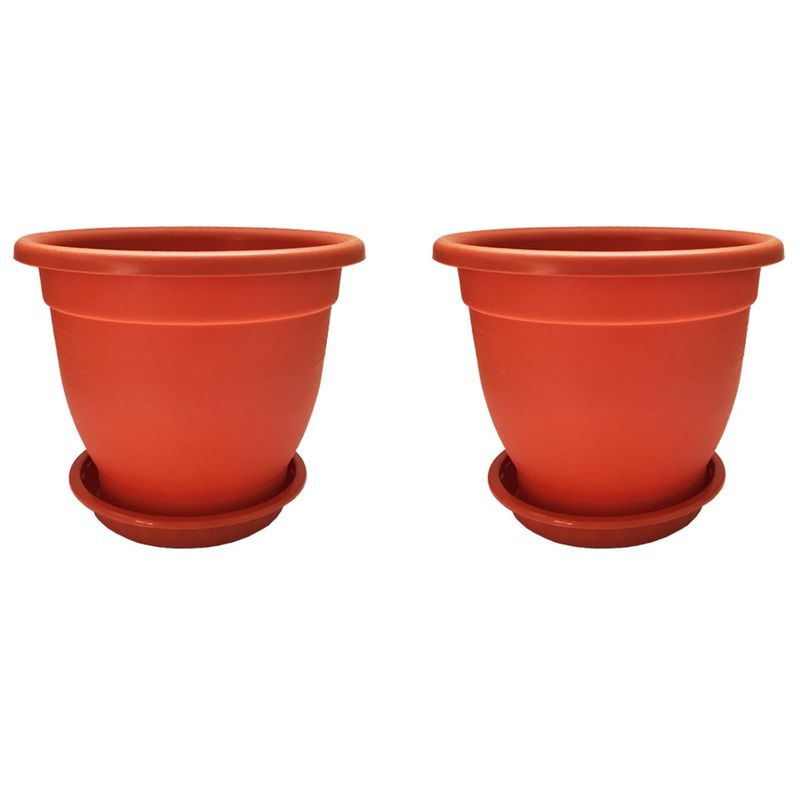 گلدان گلپونه مدل benjamin 315 مجموعه 2 عددی