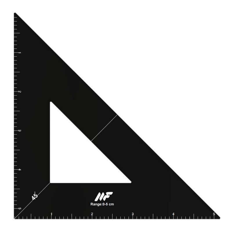 گونیا مثلث مفرد مدل  tg_5cm گستره ۵ سانتی متر