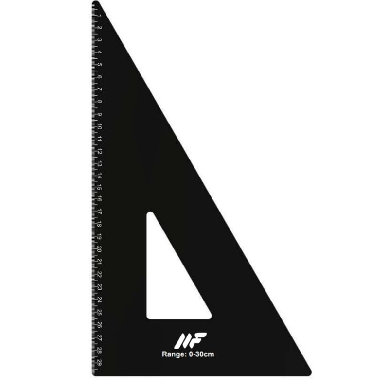 گونیا مثلث مفرد مدل tg.2_30cm گستره ۳۰ سانتی