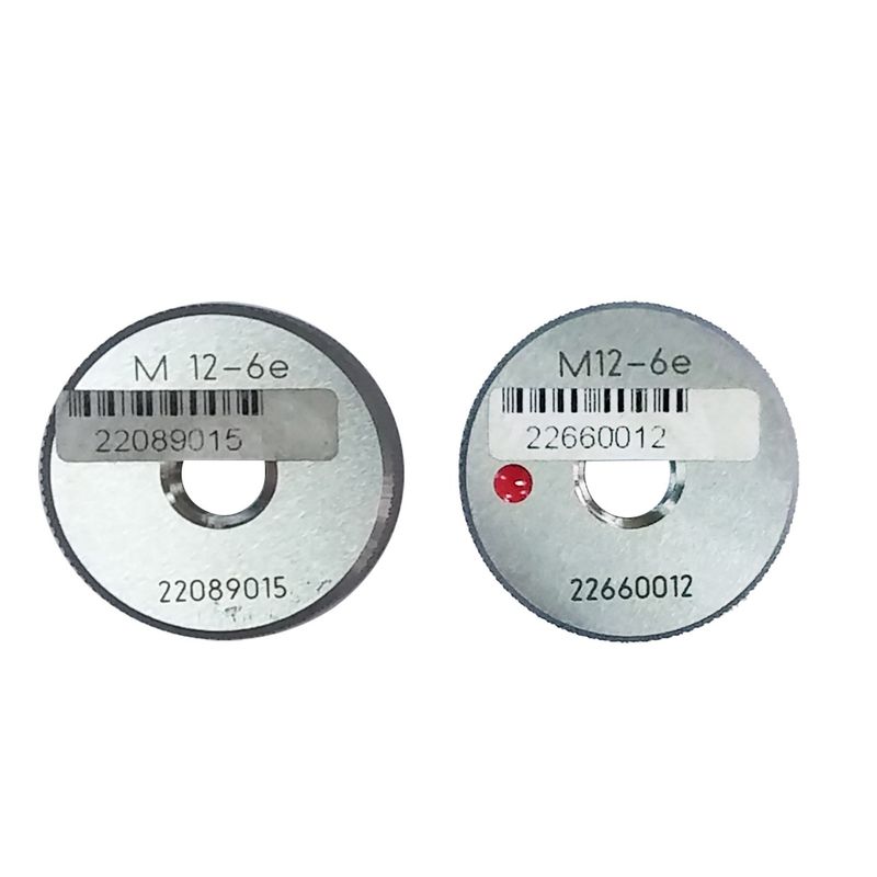 گیج برو نرو رینگی جی بی ا سایز m12 x1.75  6e بسته دو عددی