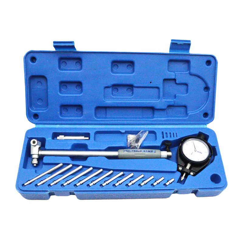 گیج داخل سیلندر بنکیو مدل yp 50 160x0.01mm مجموعه 15 عددی