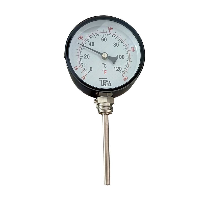 گیج دما تی جی مدل 0 120 درجه سایز 10 سانتی متر
