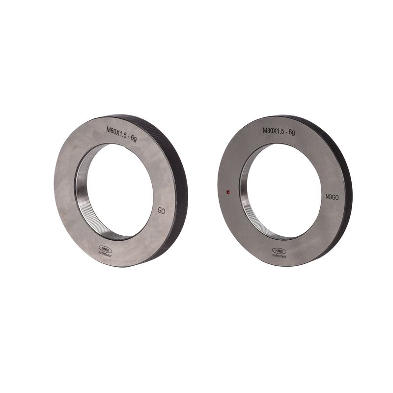 گیج رینگی مدل m80x1.5 6g بسته 2 عددی