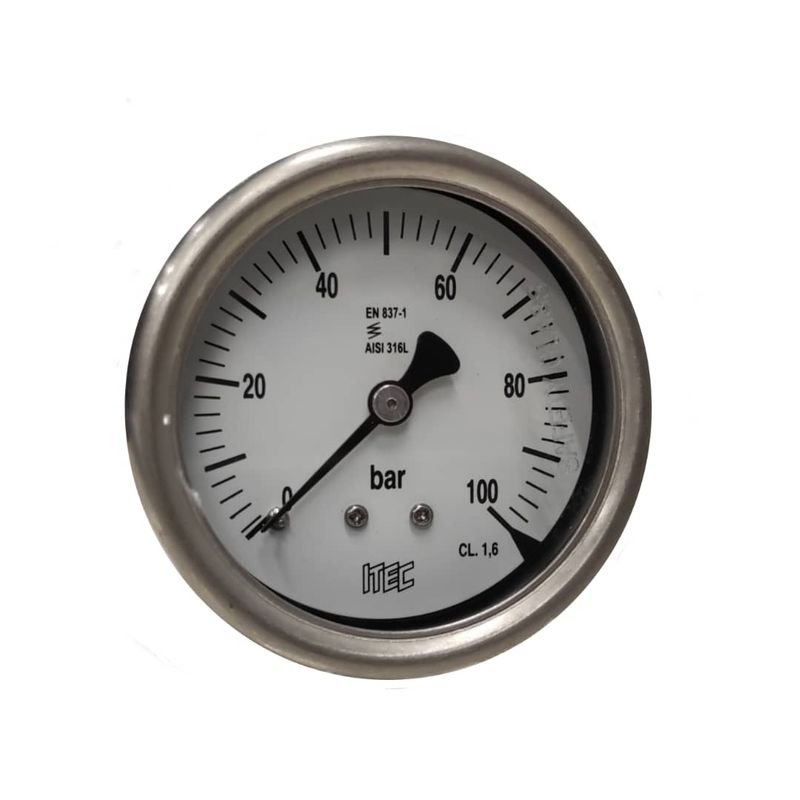 گیج فشار آی‌تک مدل p103 گستره 100 بار