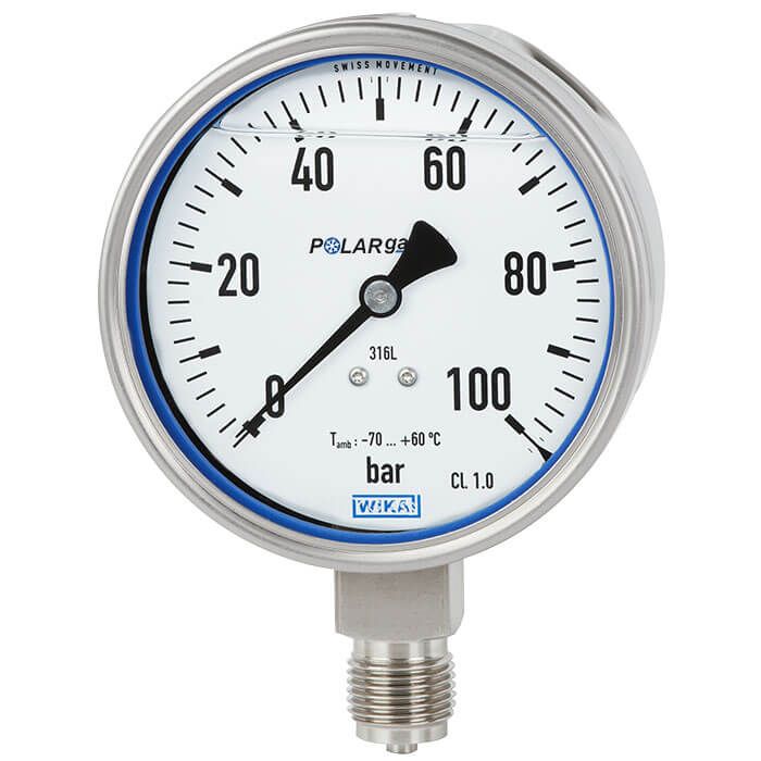 گیج فشار ویکا مدل 232.50.63.100bar