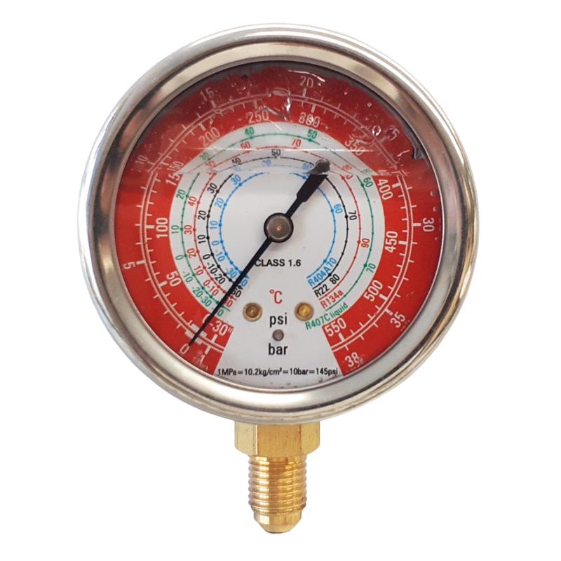 گیج فشار پایین کولینگ مدل low 38bar 6cm